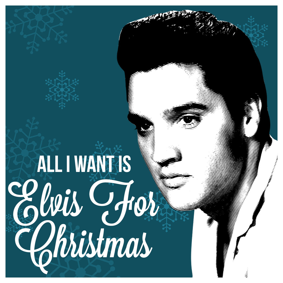 Elvis presley white christmas