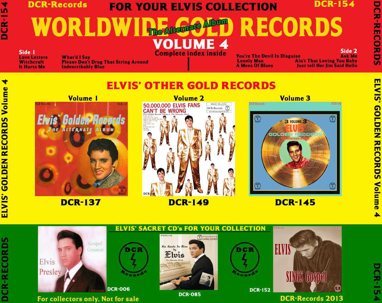 Elvis' Gold Records Volume 4 - The Alternate Album