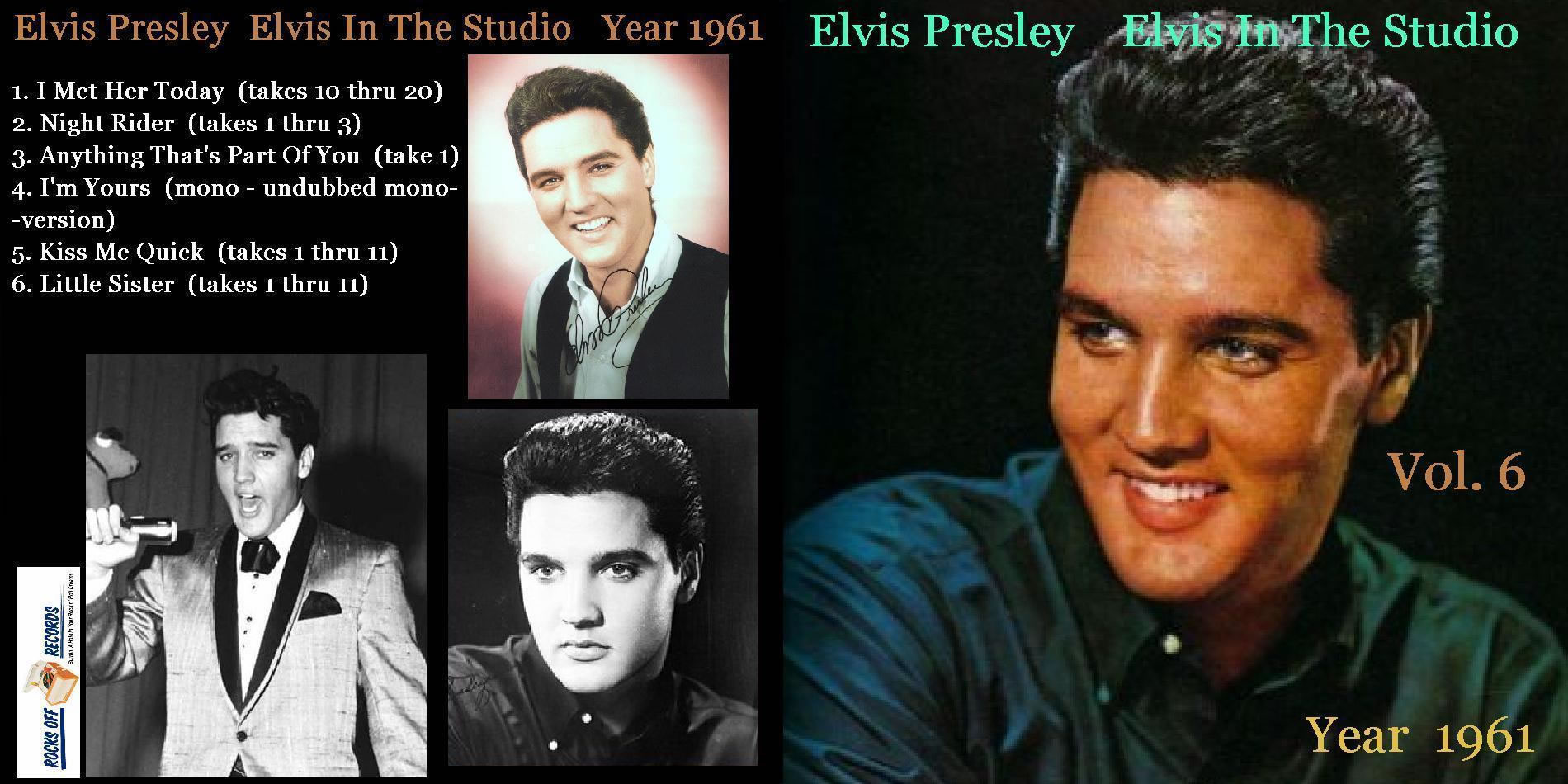 Elvis In The Studio 1961 Volume 6