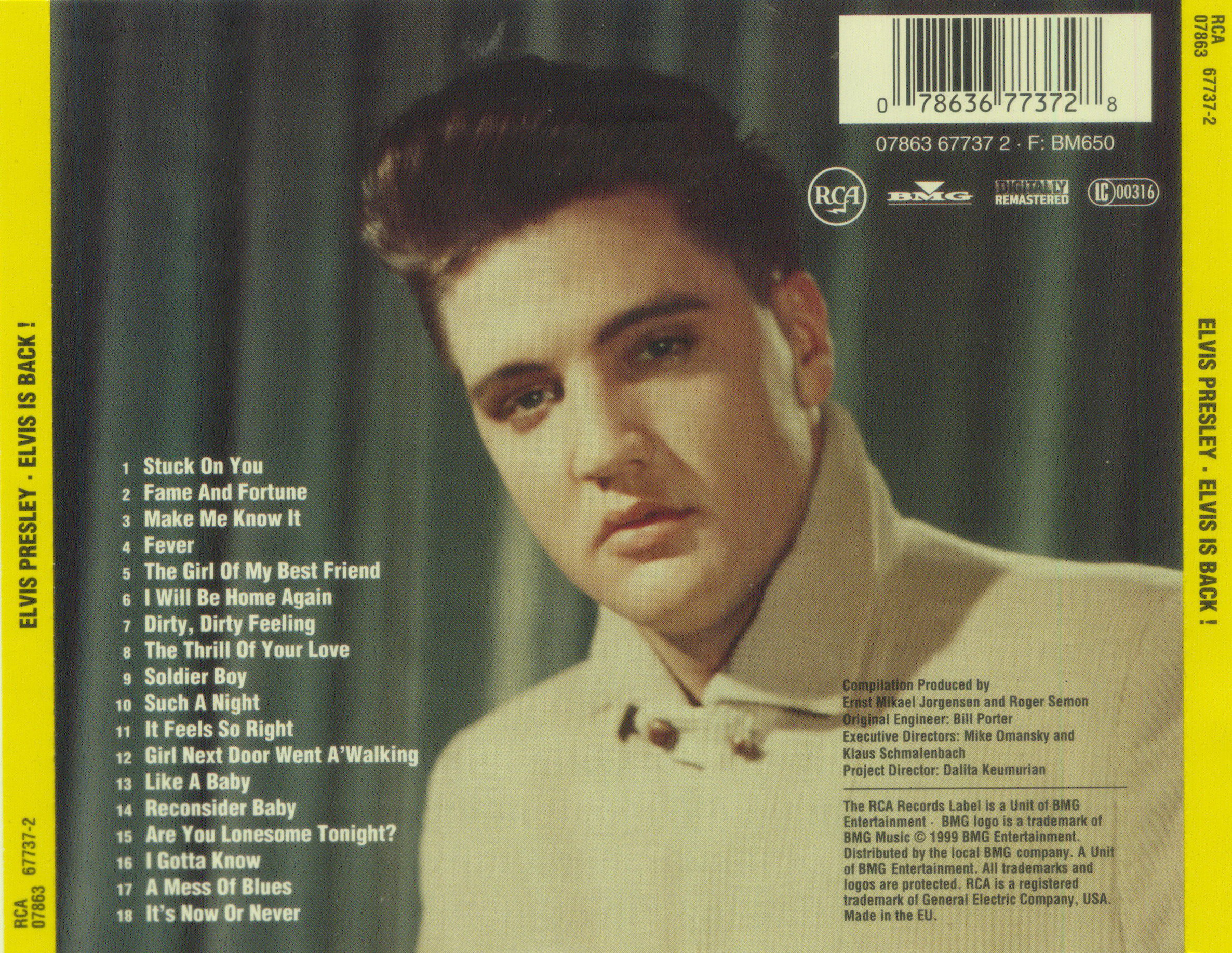 Elvis Is Back! (Expanded Edition)