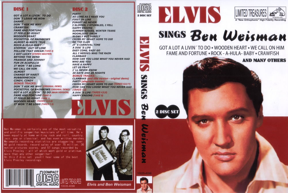 Elvis Sings Ben Weisman