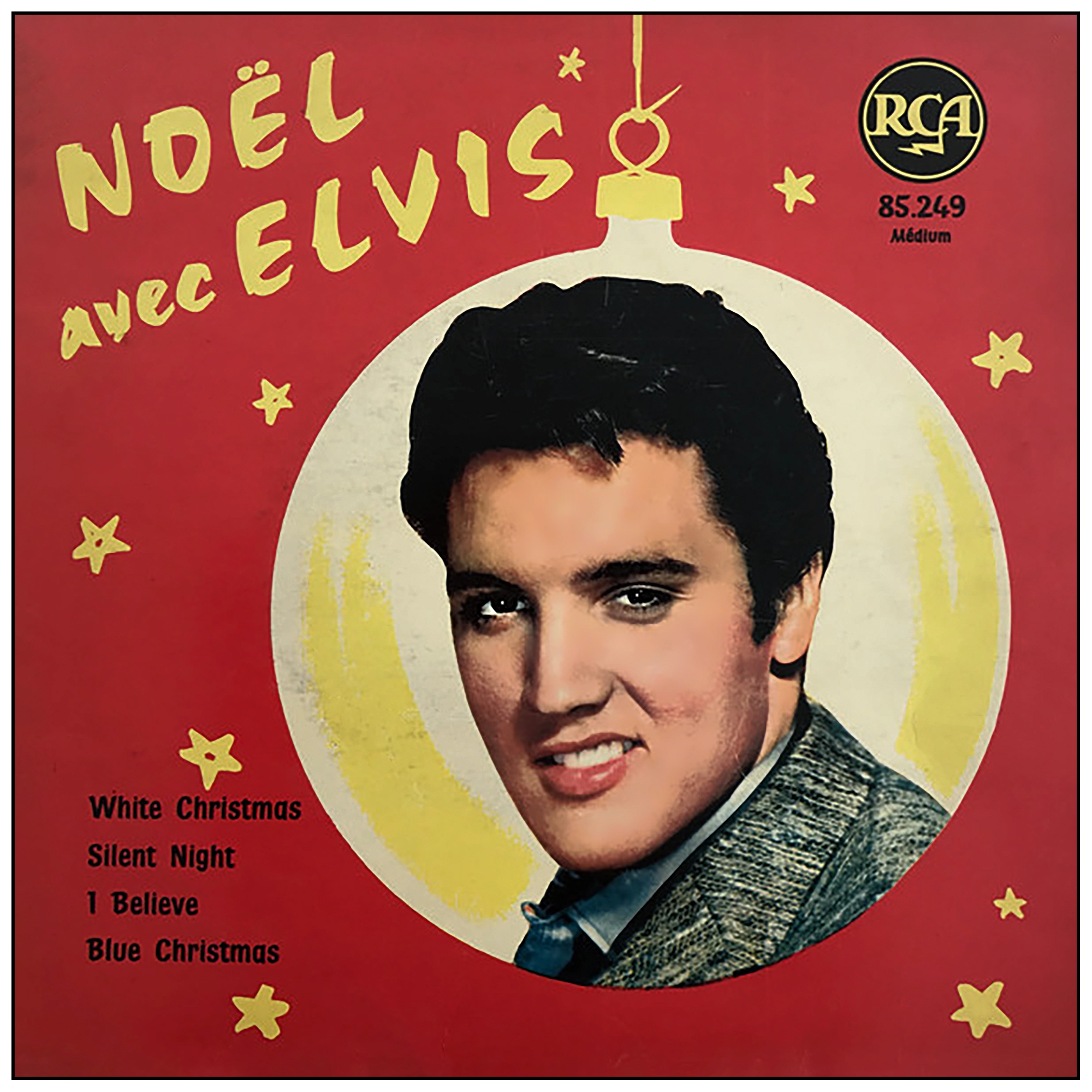 Elvis presley white christmas