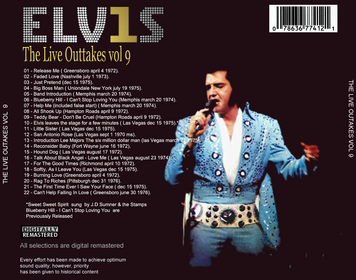 The Live Outtakes Volume 9